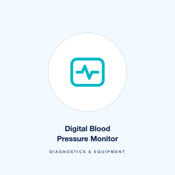 Digital Upper Arm Blood Pressure Monitor