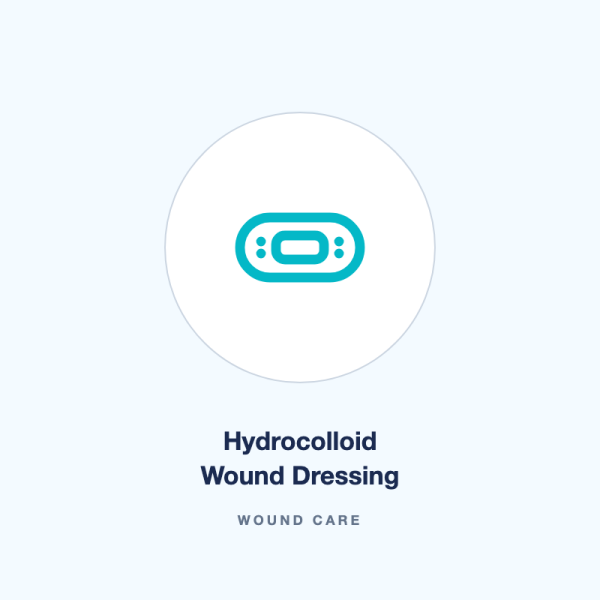 Hydrocolloïd wondverband 10 x 10 cm (10 st.)